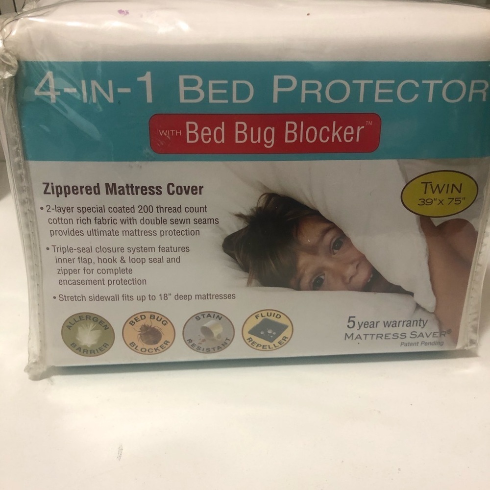 Zipper mattress cover new stain resistant